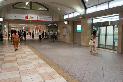 JR東西線『北新地駅』からコリ研究所までその6